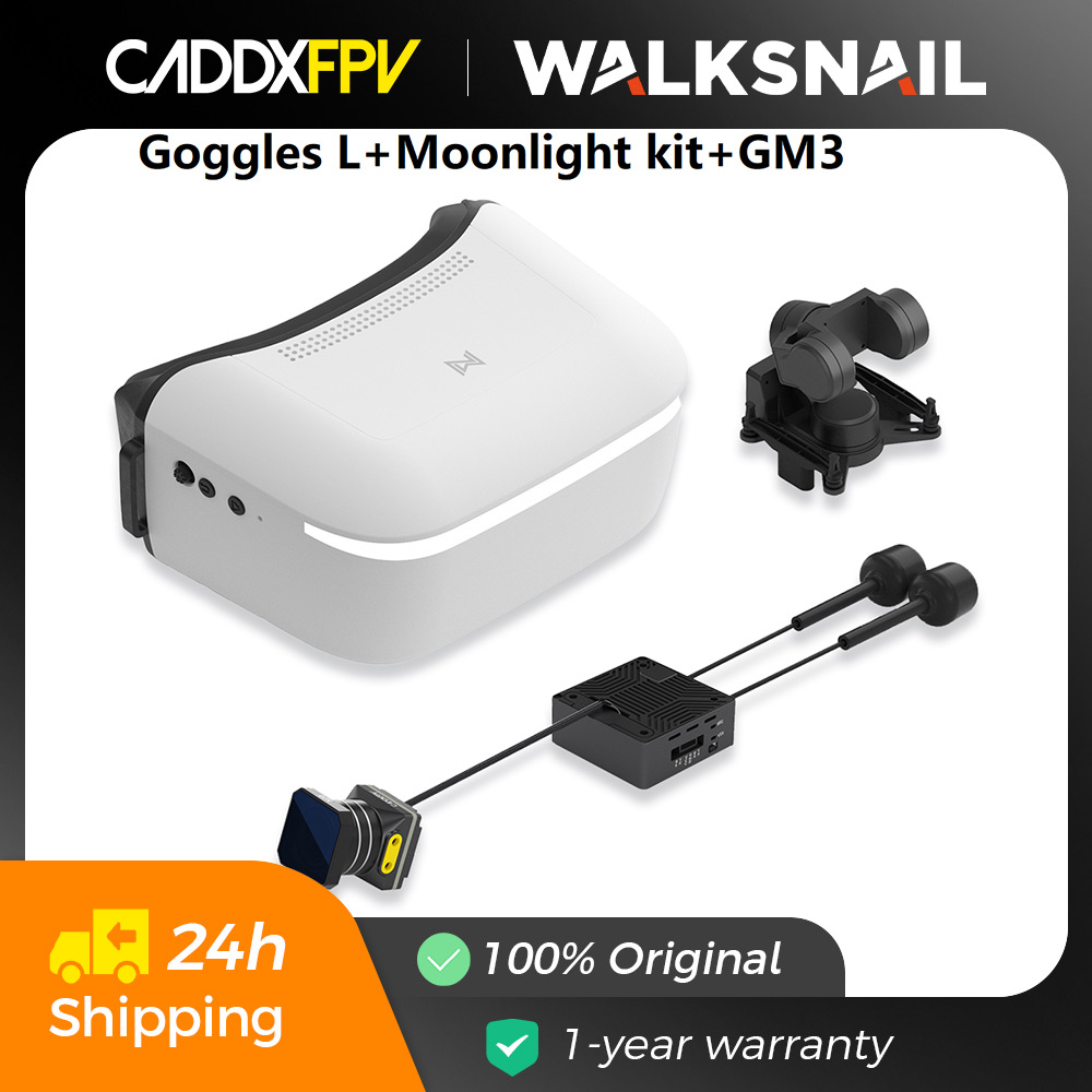 Rc Hobby Track - Caddx Walksnail Avatar HD ゴーグル L+Walksnail