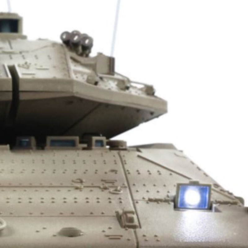 Rc Hobby Track - 1:16 ヘンロン RC ミリタリーバトルタンク TK7.0 IDF