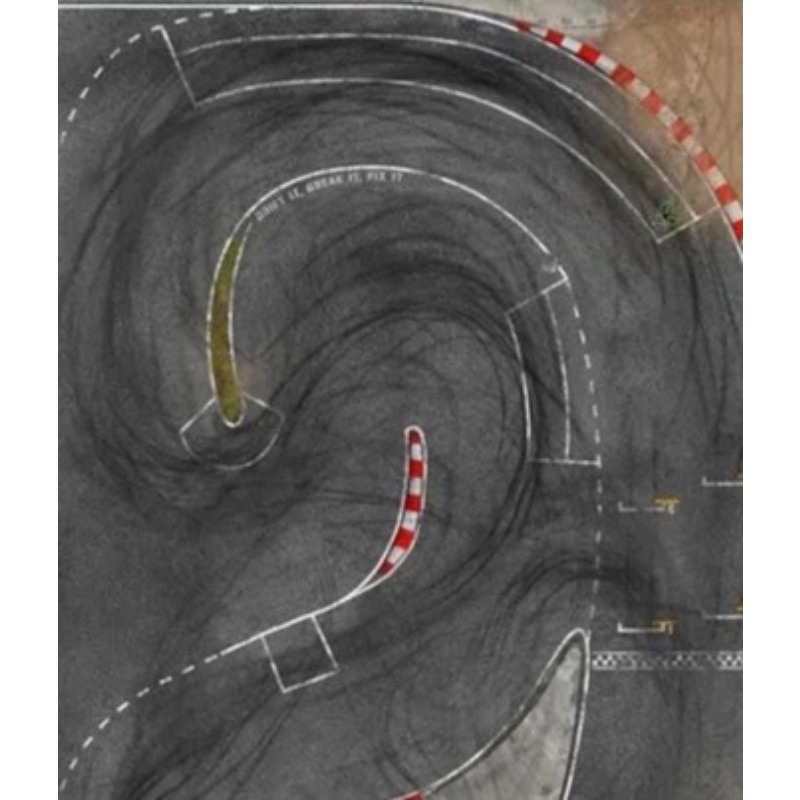Rc Hobby Race Track - Looookストア 1/28スケール RCドリフトレーストラック ハイグリップシミュレーションカーペット モスキートGLD DRZミニRCカー