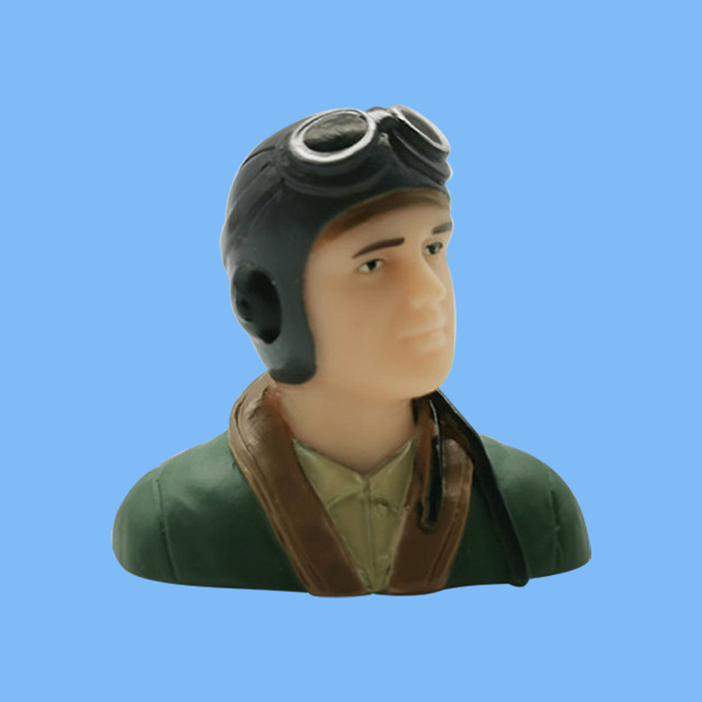 WWii-帽子付きパイロットフィギュア,rc飛行機のおもちゃ - Rc Hobby Grade Plane のレビューと価格