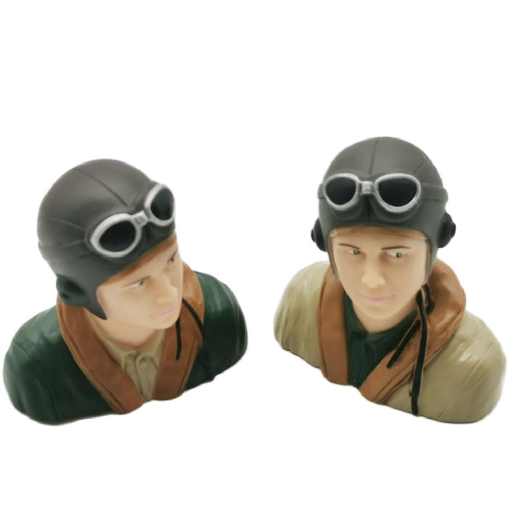 WWii-帽子付きパイロットフィギュア,rc飛行機のおもちゃ - Rc Hobby Grade Plane のレビューと価格