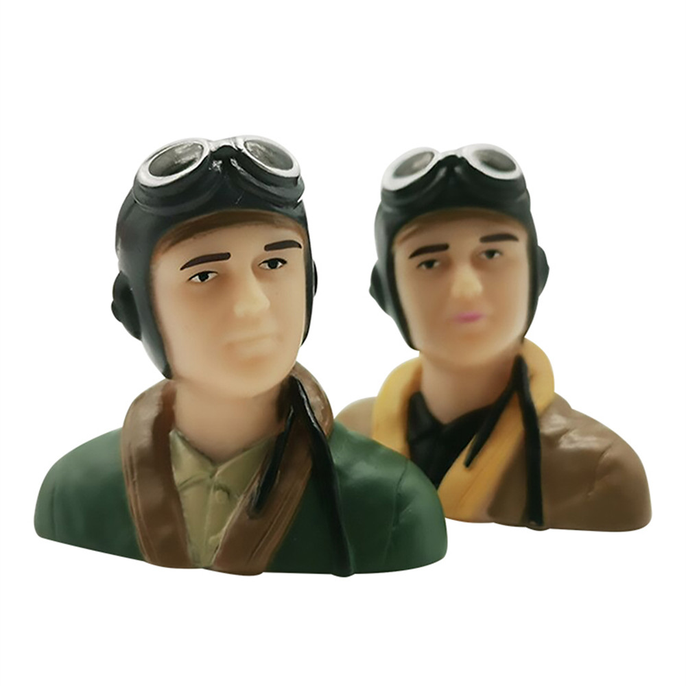 WWii-帽子付きパイロットフィギュア,rc飛行機のおもちゃ - Rc Hobby Grade Plane のレビューと価格