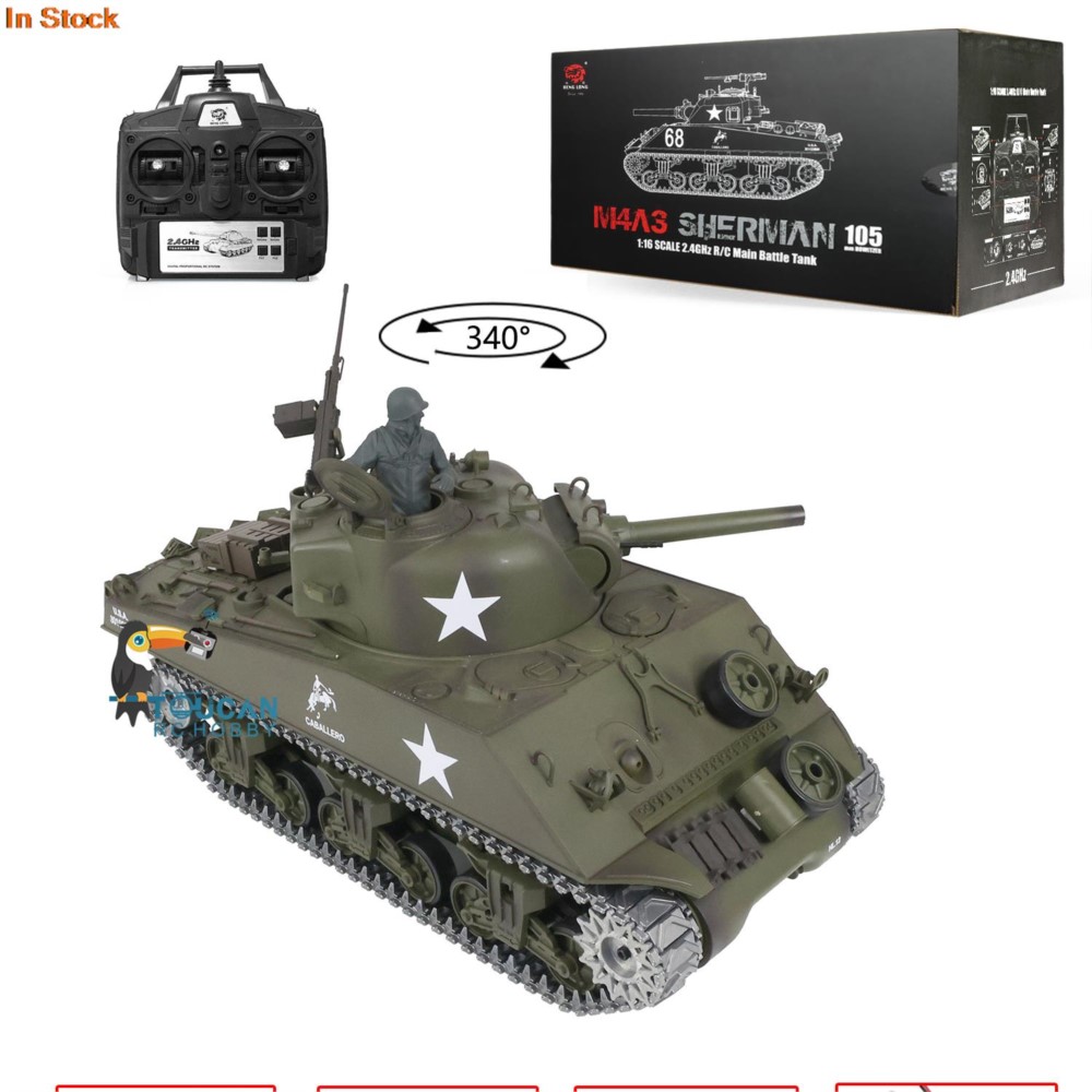 米国販売 2.4G ヘンロン 1/16スケール 7.0アップ - Rc Hobby Track のレビューと価格
