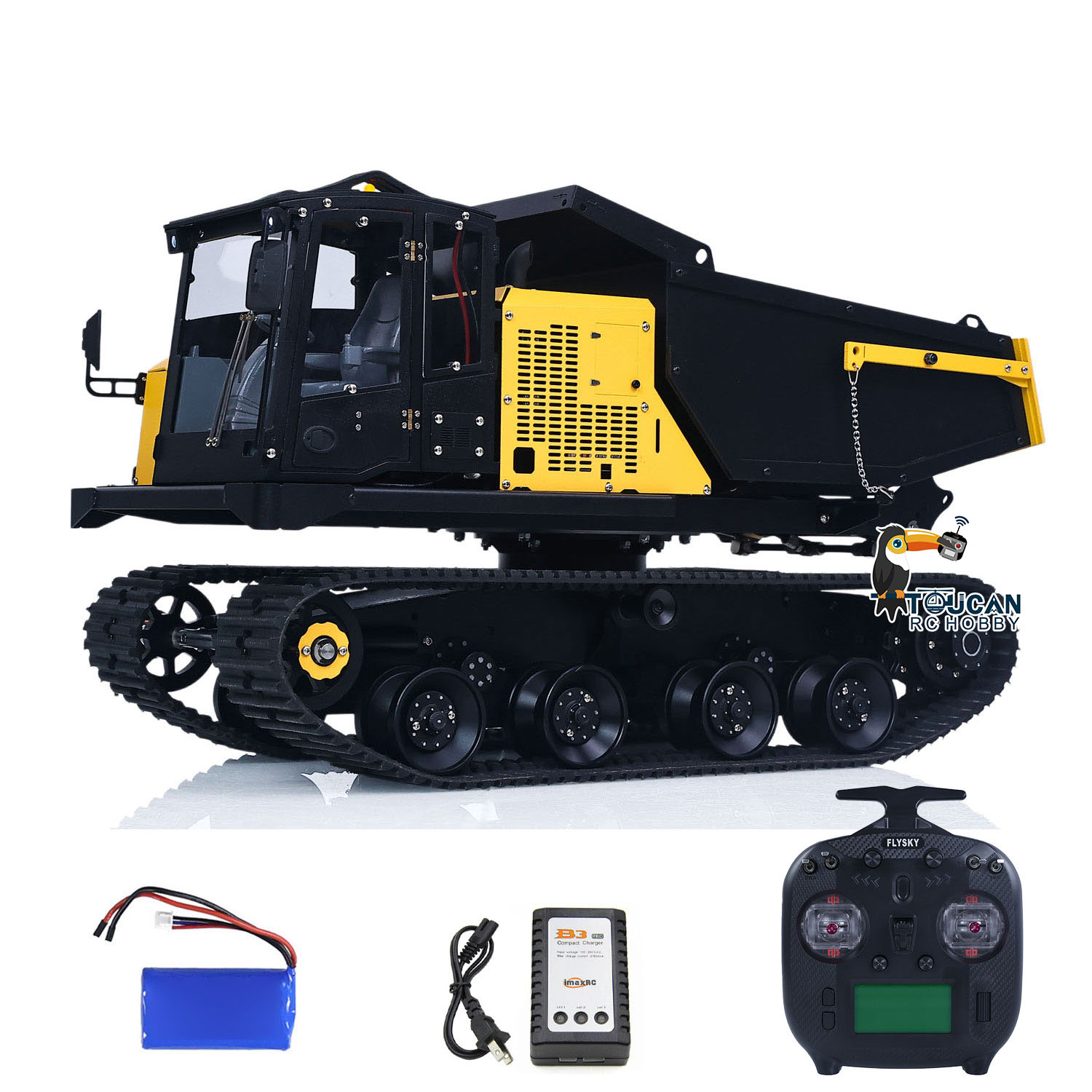 WKLC 1/14 メタル油圧RCダンプトラック T14R  - Rc Hobby Track のレビューと価格
