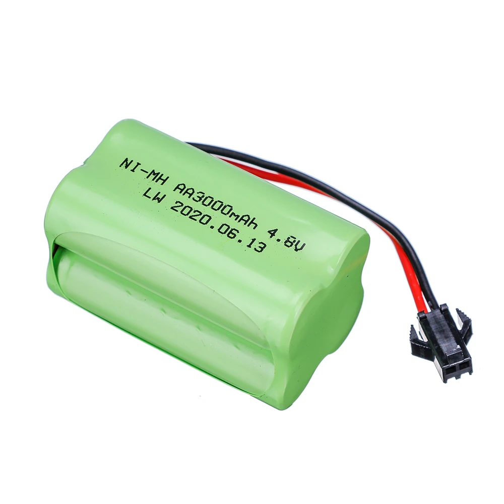 4.8V 3000mAh充電式バッテリーと充電器、RCボート - Rc Hobby Models のレビューと価格