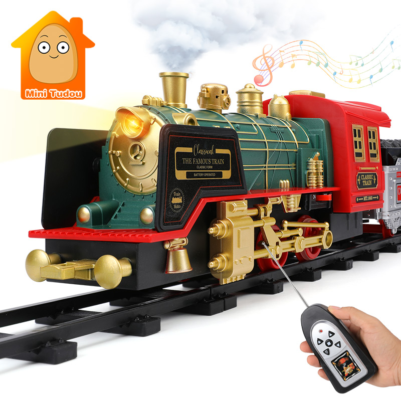 リモコントラック列車車両クラシックシミュレーション水蒸気電気 - Rc Hobby Track のレビューと価格