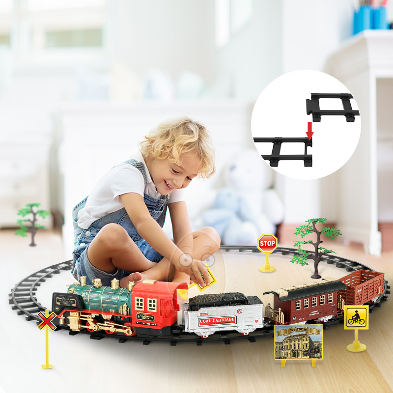 リモコントラック列車車両クラシックシミュレーション水蒸気電気 - Rc Hobby Track のレビューと価格
